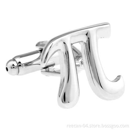 High Class Maths Letter Cufflinks